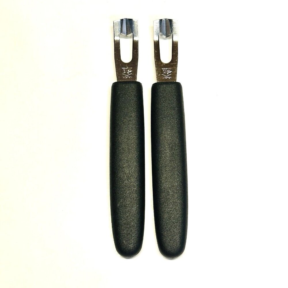 Victorinox Channel Knives LOT OF 2 Stainless Steel Rostfrei Polypropylene Handle